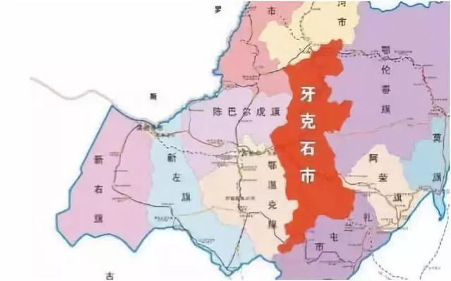 牙克石地图全图大图图片