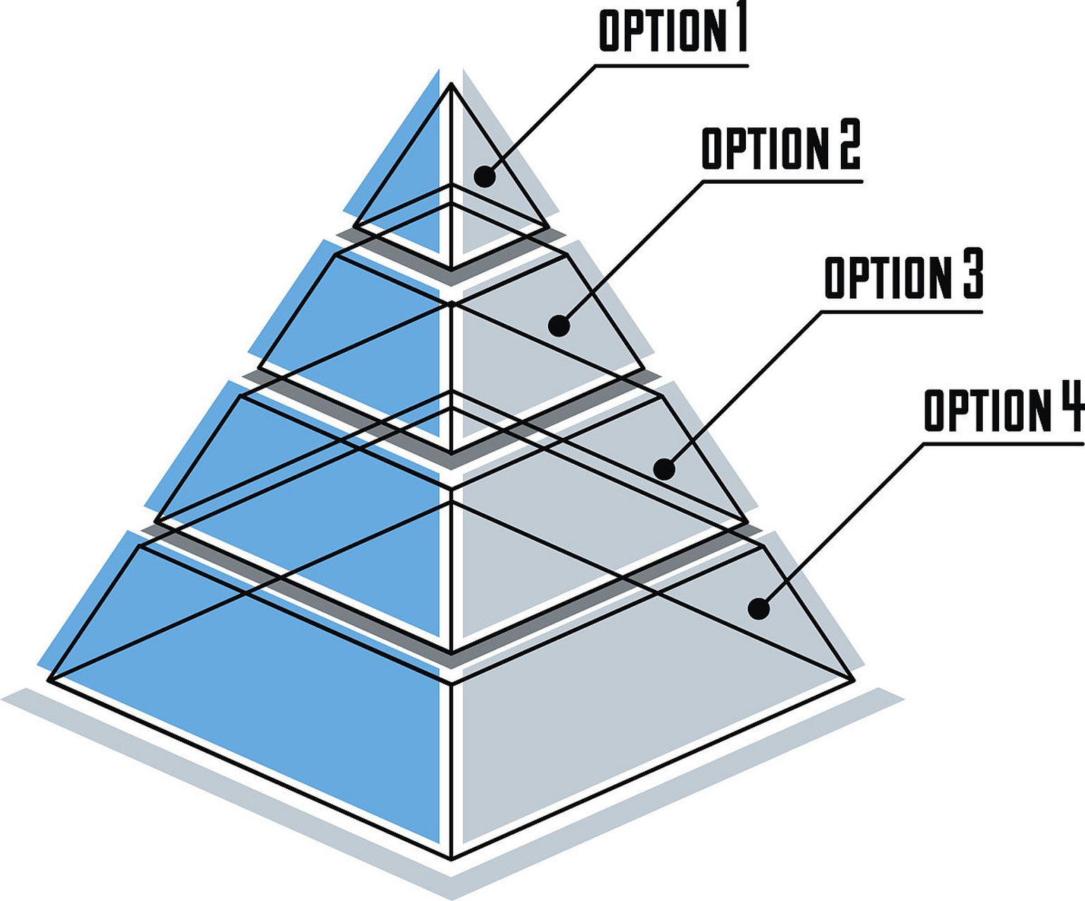 金字塔的设计理念主要体现在以下几个方面: 1. 追求永恒与稳定