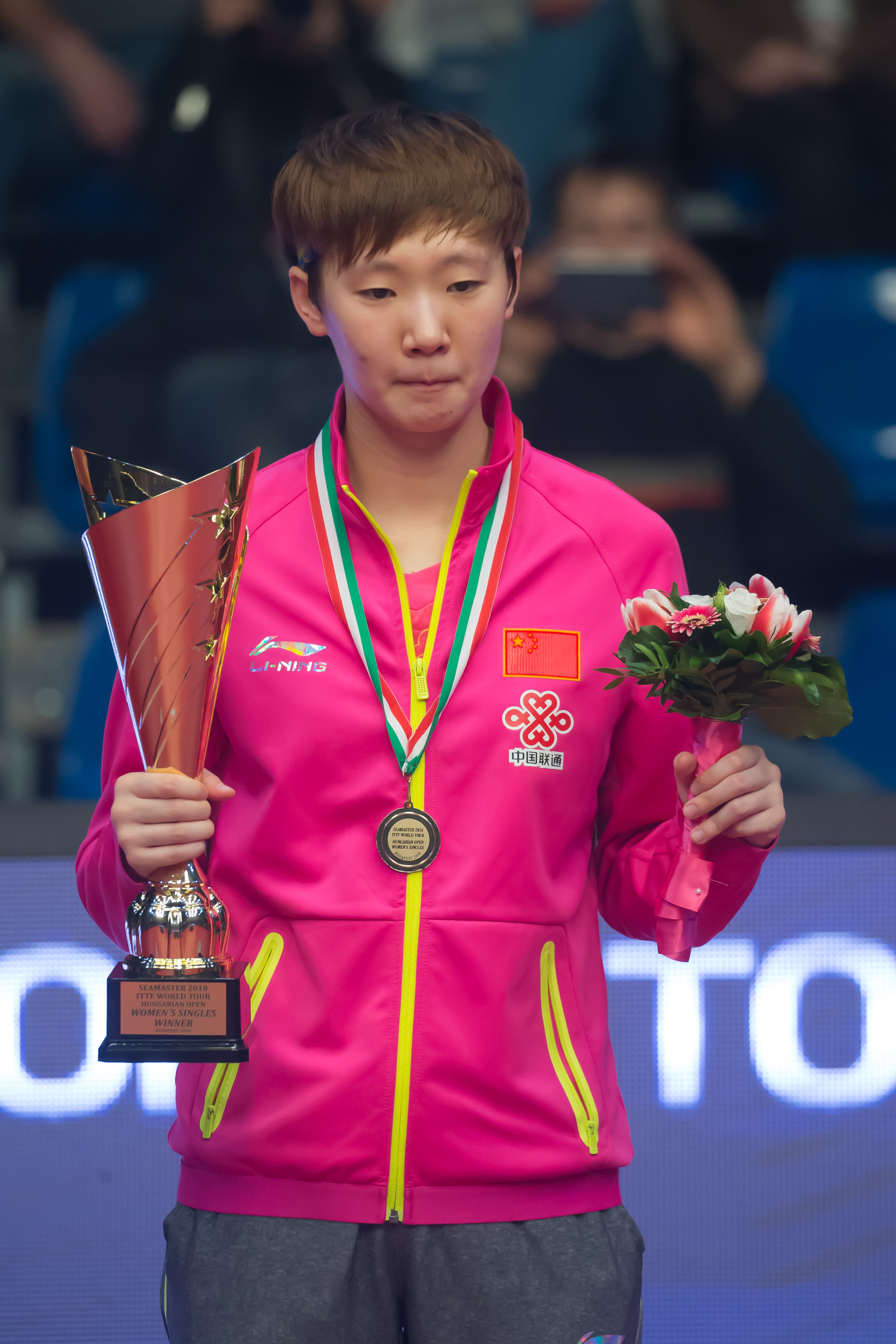 (体育)(3)乒乓球——匈牙利公开赛:王曼昱女单夺冠