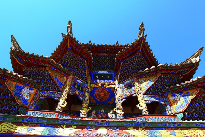 中国古建筑,天人合一的和谐之美,雕梁画栋,瑰丽壮观!