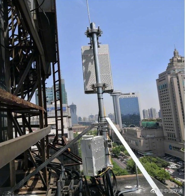 浙江联通在杭州开通首个5g基站