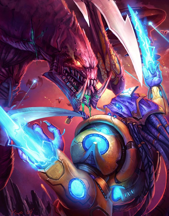 暴雪原画集作品欣赏