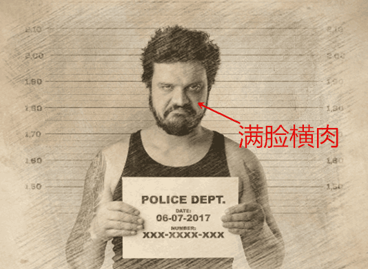 三种易犯罪的男人面相,内心阴暗,暴躁偏激,易有牢狱之灾!