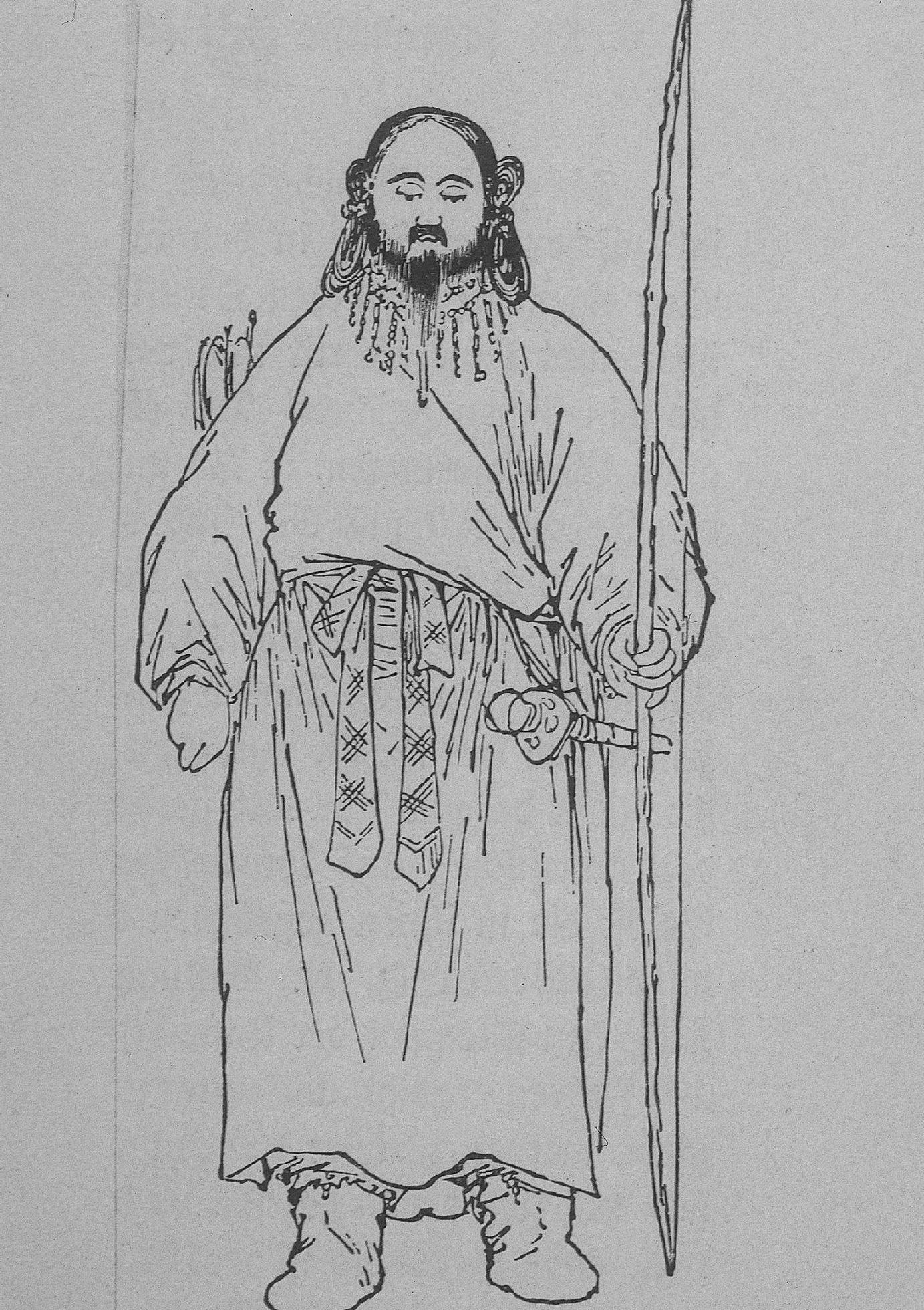 20世纪绘画:神武天皇(jimmu-tenno)