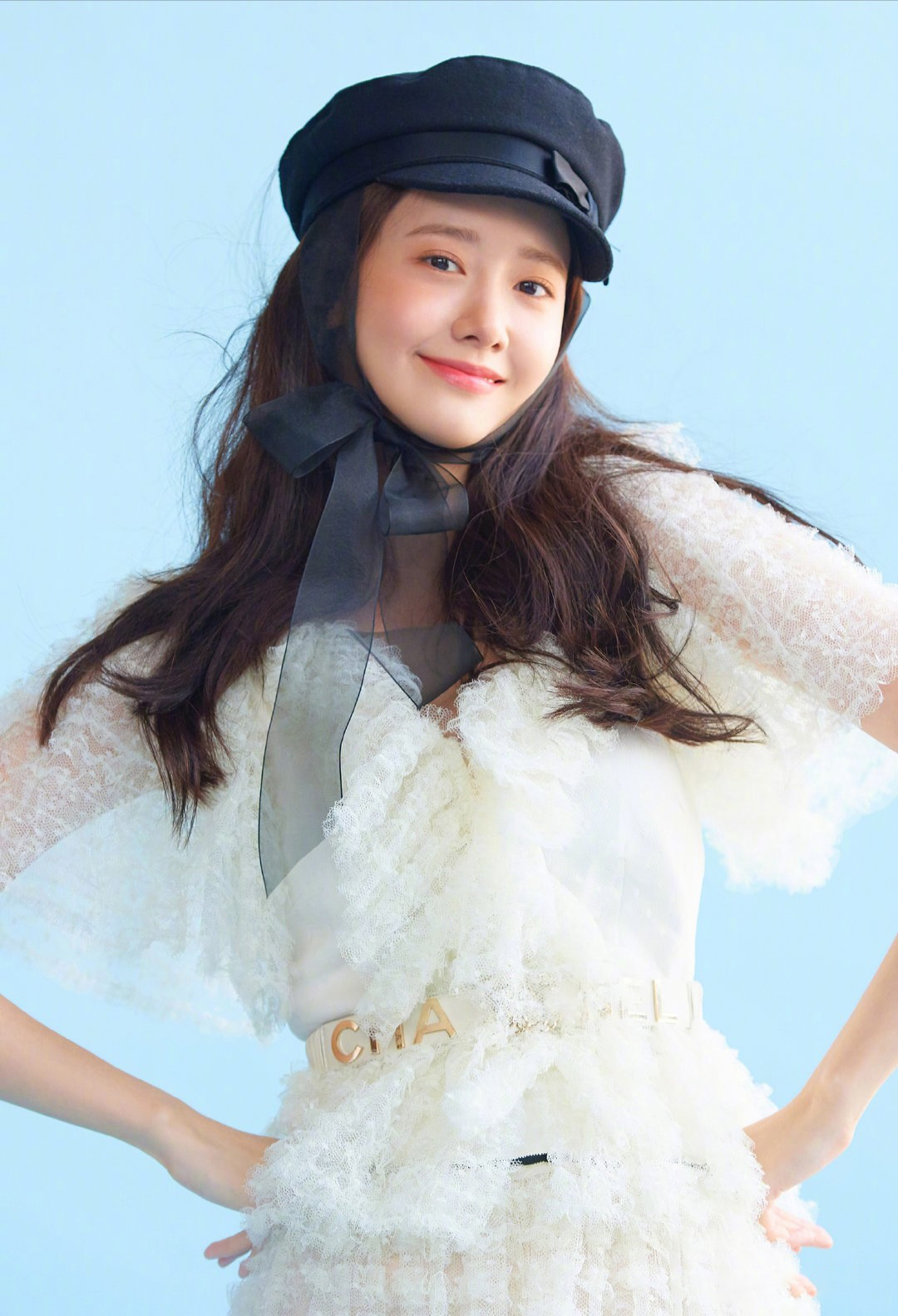 少女时代林允儿个人专辑预告,一袭白裙满满仙女气息,太好看