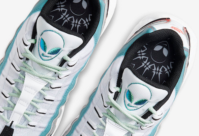 炫彩材质点缀!外星人主题air max 95新品即将登场