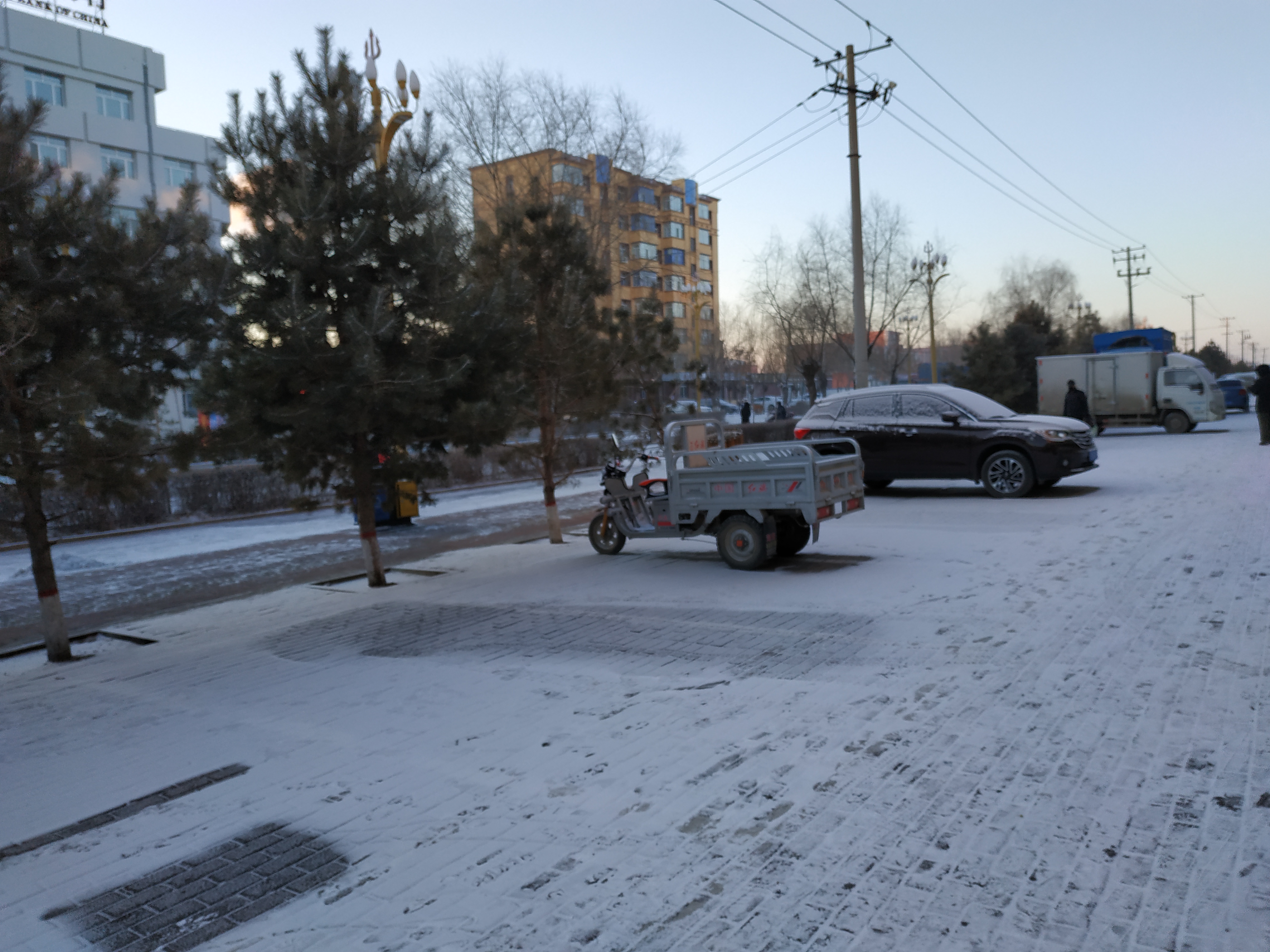 齐齐哈尔下雪图片