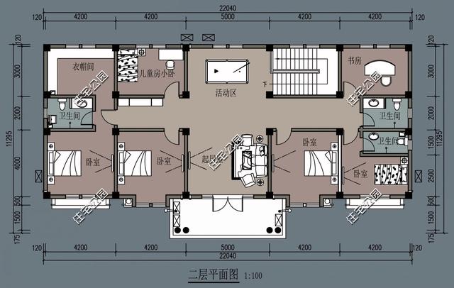 东南东北西北,农村盖房子厨房到底放哪好?这6个经典户型告诉你