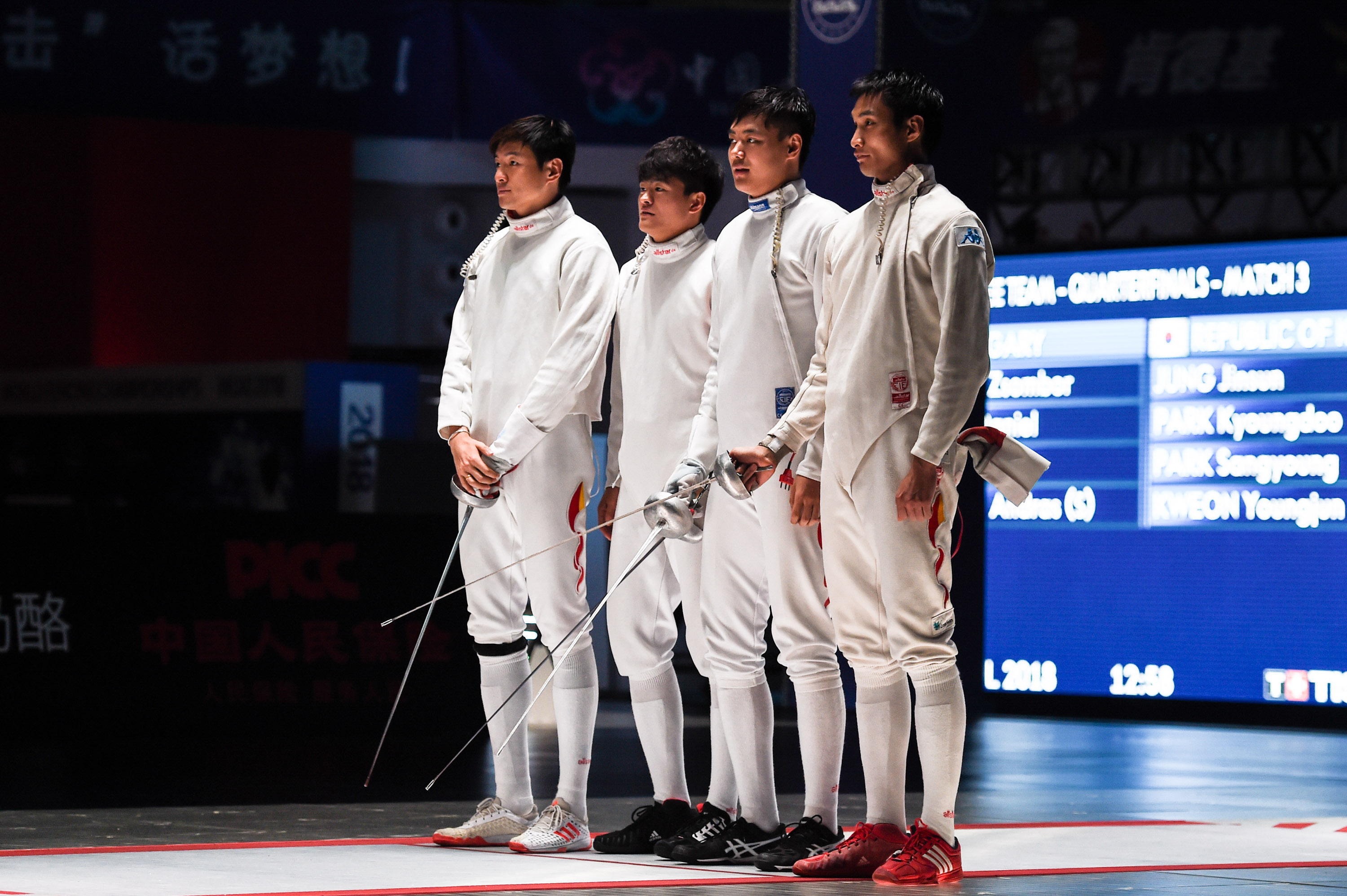 击剑——世锦赛:中国队无缘男子重剑团体四强(3)