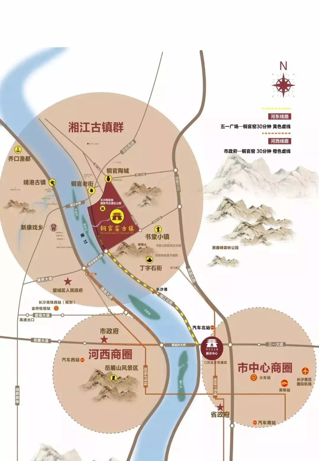 铜官窑地图图片