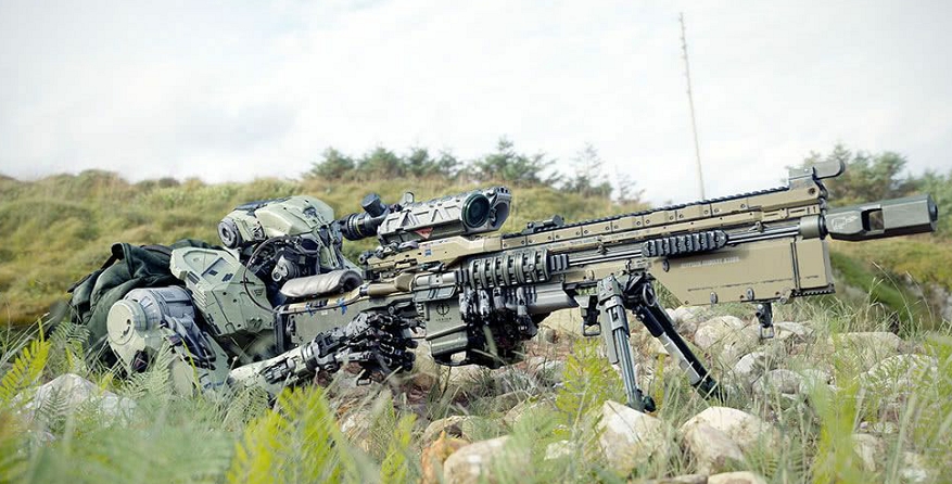 中国展示未来战士配套战术步枪,可在10公里内穿透梅卡瓦坦克