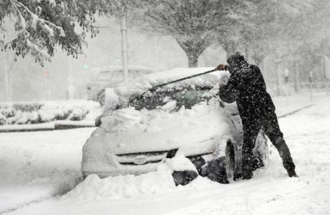 美国大雪灾图片