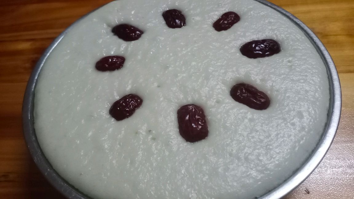 大米白糖发糕简单做法,不塌陷,非常好吃