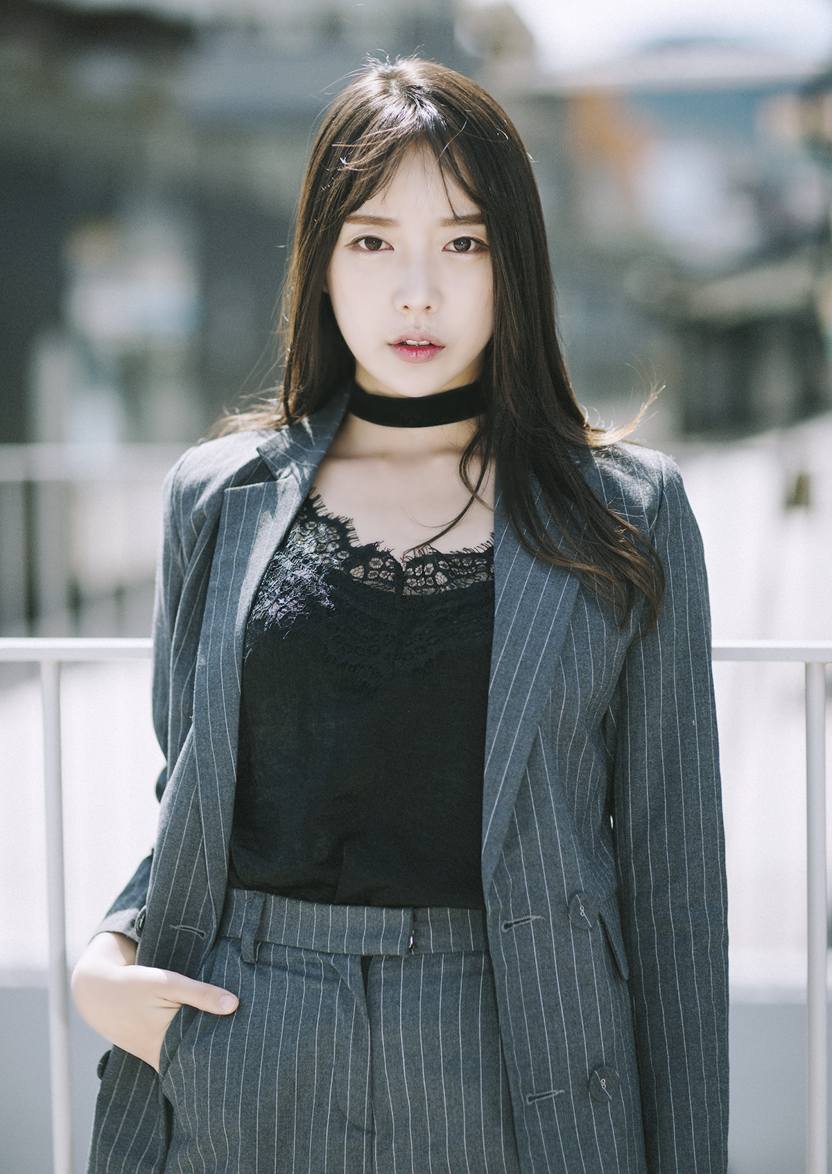 人像摄影(气质优雅美丽的工作女郎)