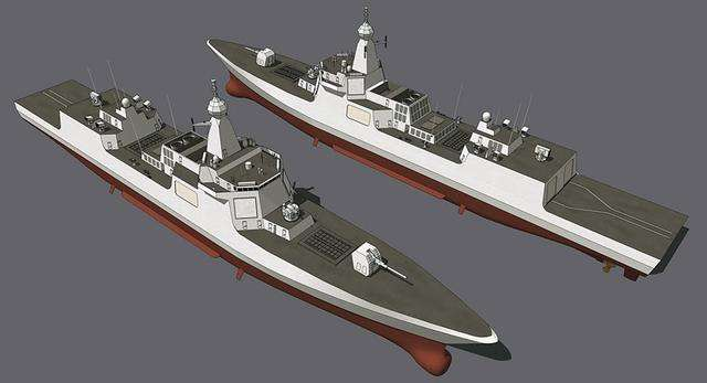 052e驱逐舰来了?052d的升级版,垂发数量80