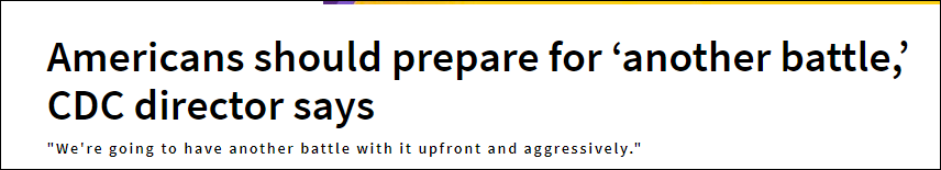 「推荐」美疾控中心主任：原始预测220万死亡现在有2.6万，美国人表现很出色