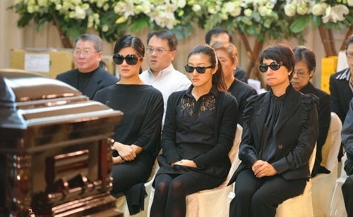 回顾香港大哥大邓光荣葬礼,歌神张学友痛哭,可惜刘德华没有参加