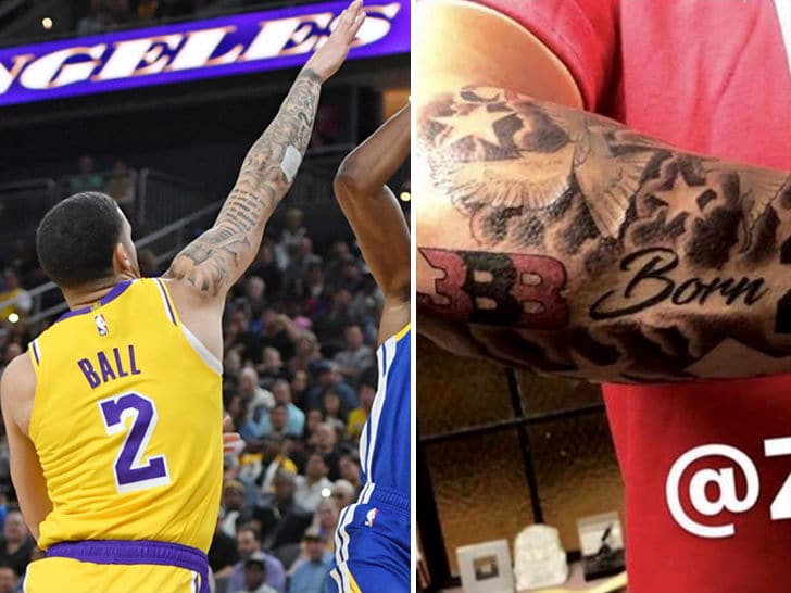 鲍尔按要求在昨日比赛中将手臂上的3b商标纹身遮盖