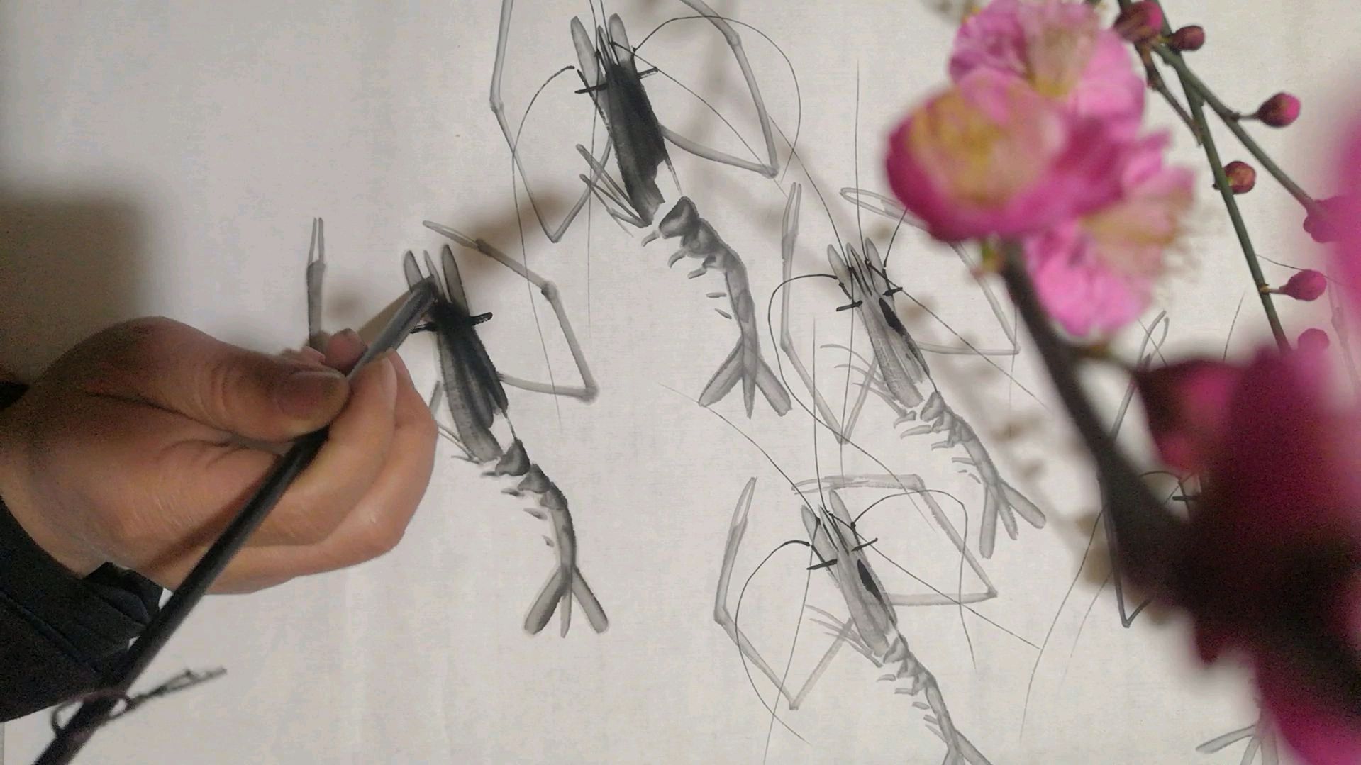 藏家定制26—郑海荣画虾