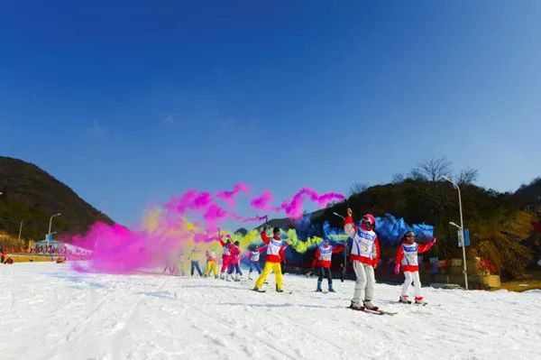 浏阳大围山滑雪场图片