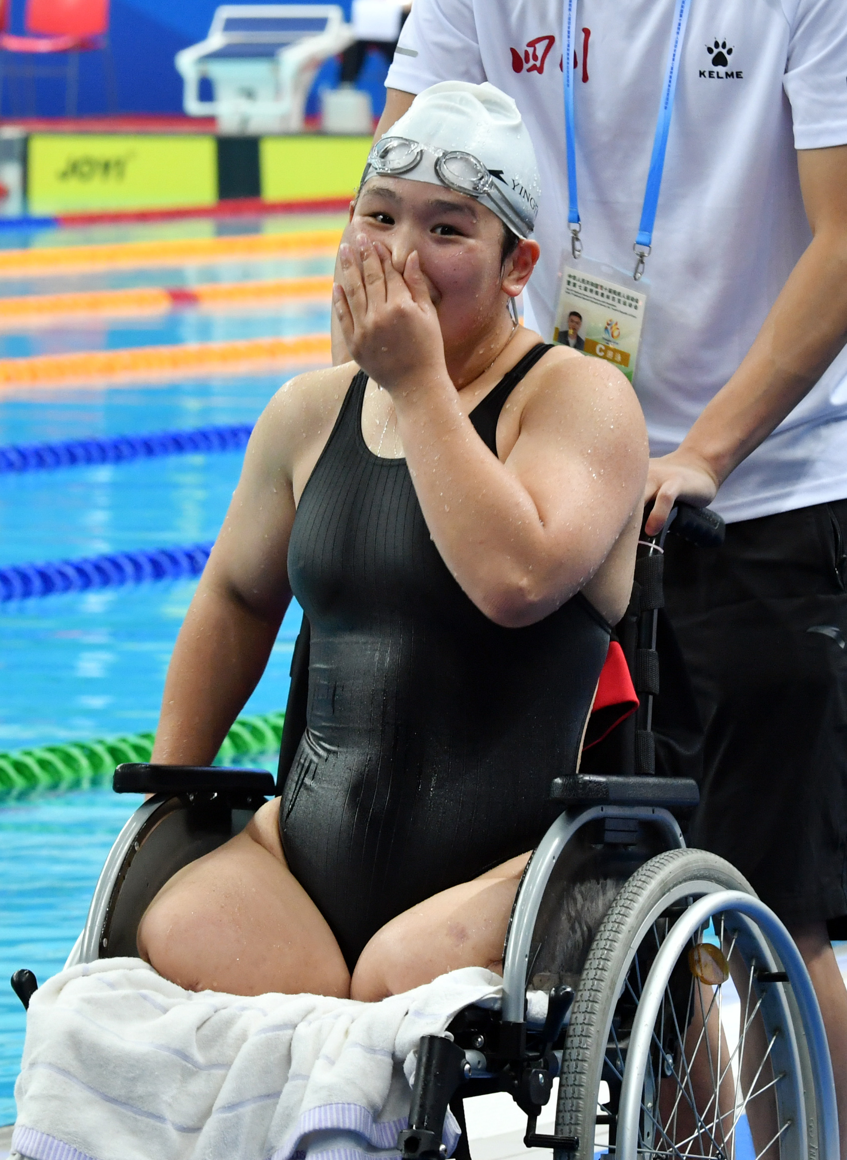 游泳——残运会:爱笑的汶川"春花"(4)