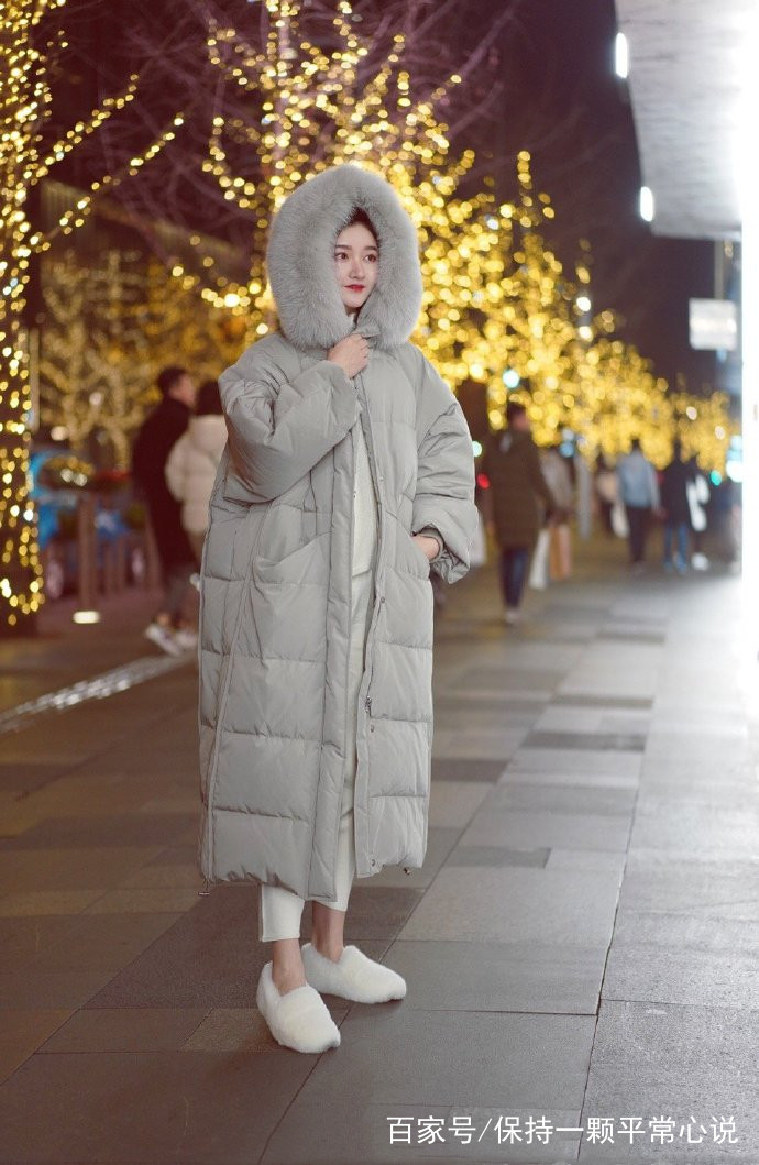 羽绒服街拍欧美 羽绒服街拍