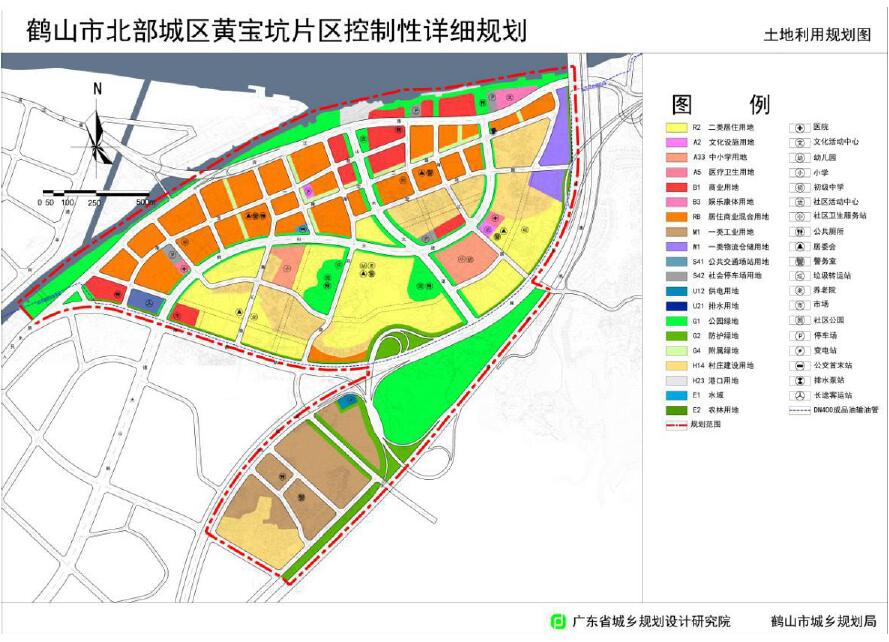 鹤山谷埠新区旁51.5亩地出让