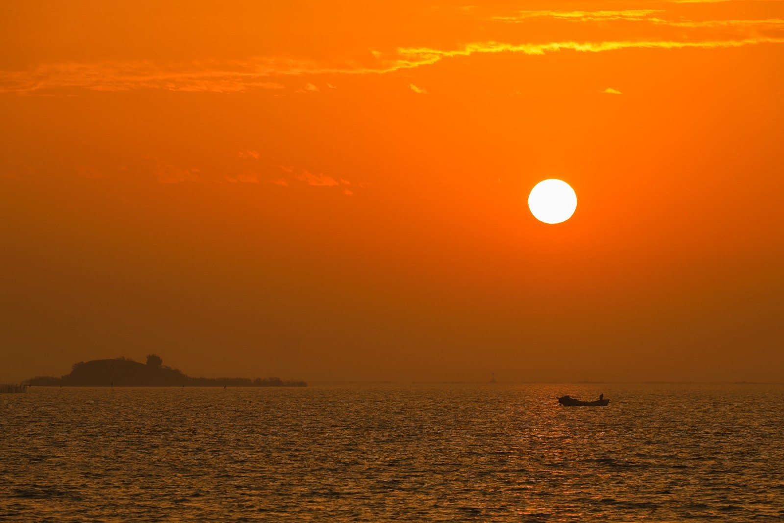 风光摄影:苏州太湖日出