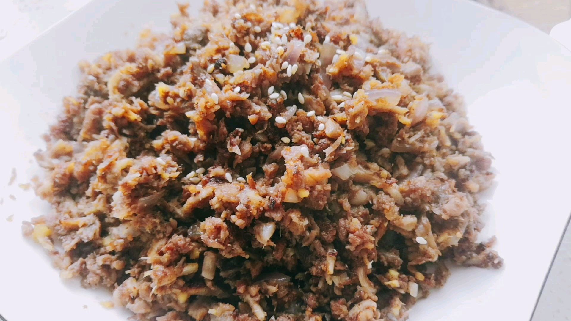 菇炒牛肉末,下饭菜又来了