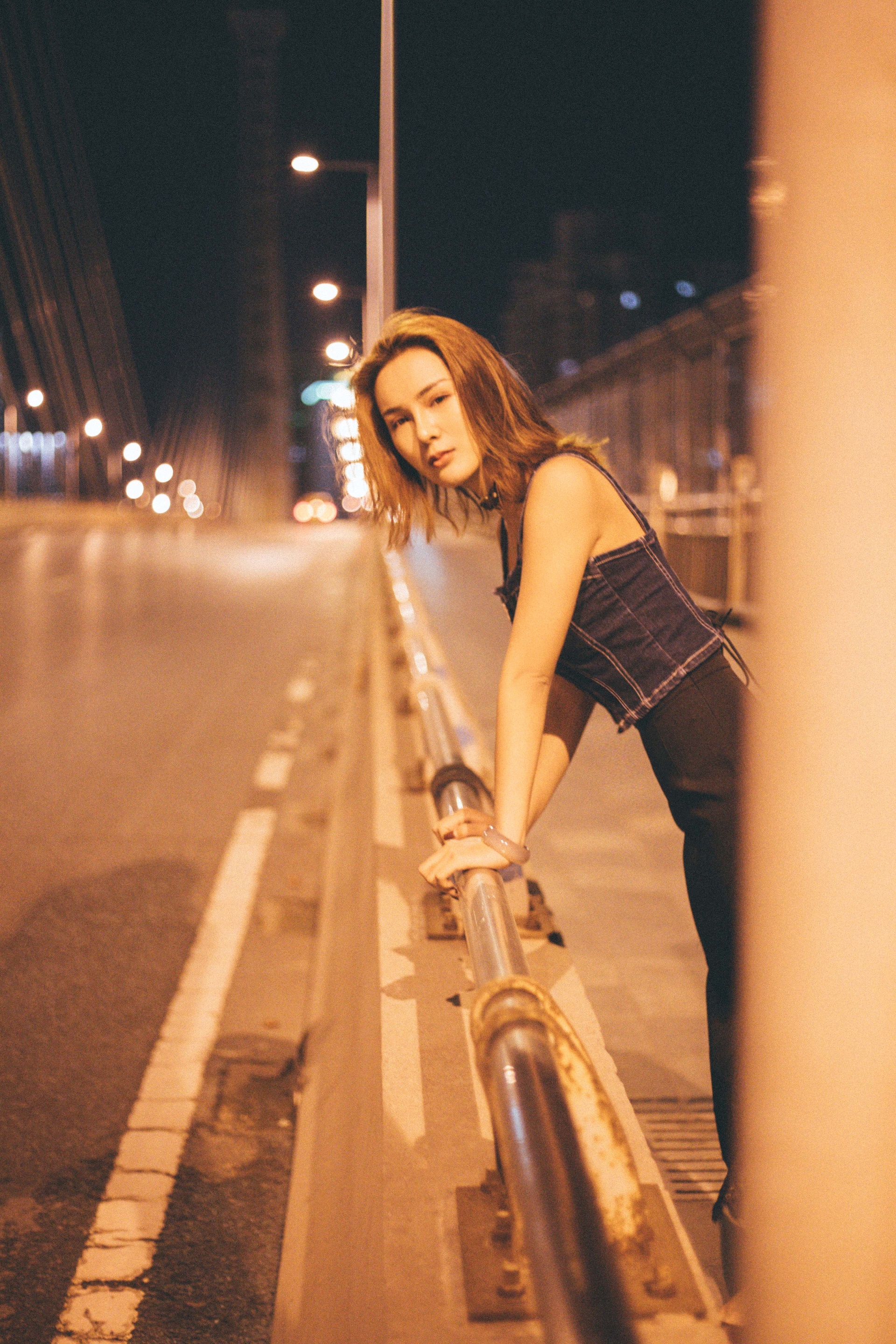 人像摄影 陌生的城市,陌生的夜晚