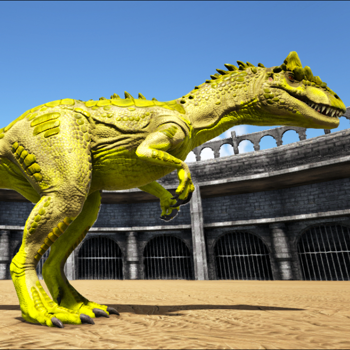 颜值高还有兽群领袖的异特龙