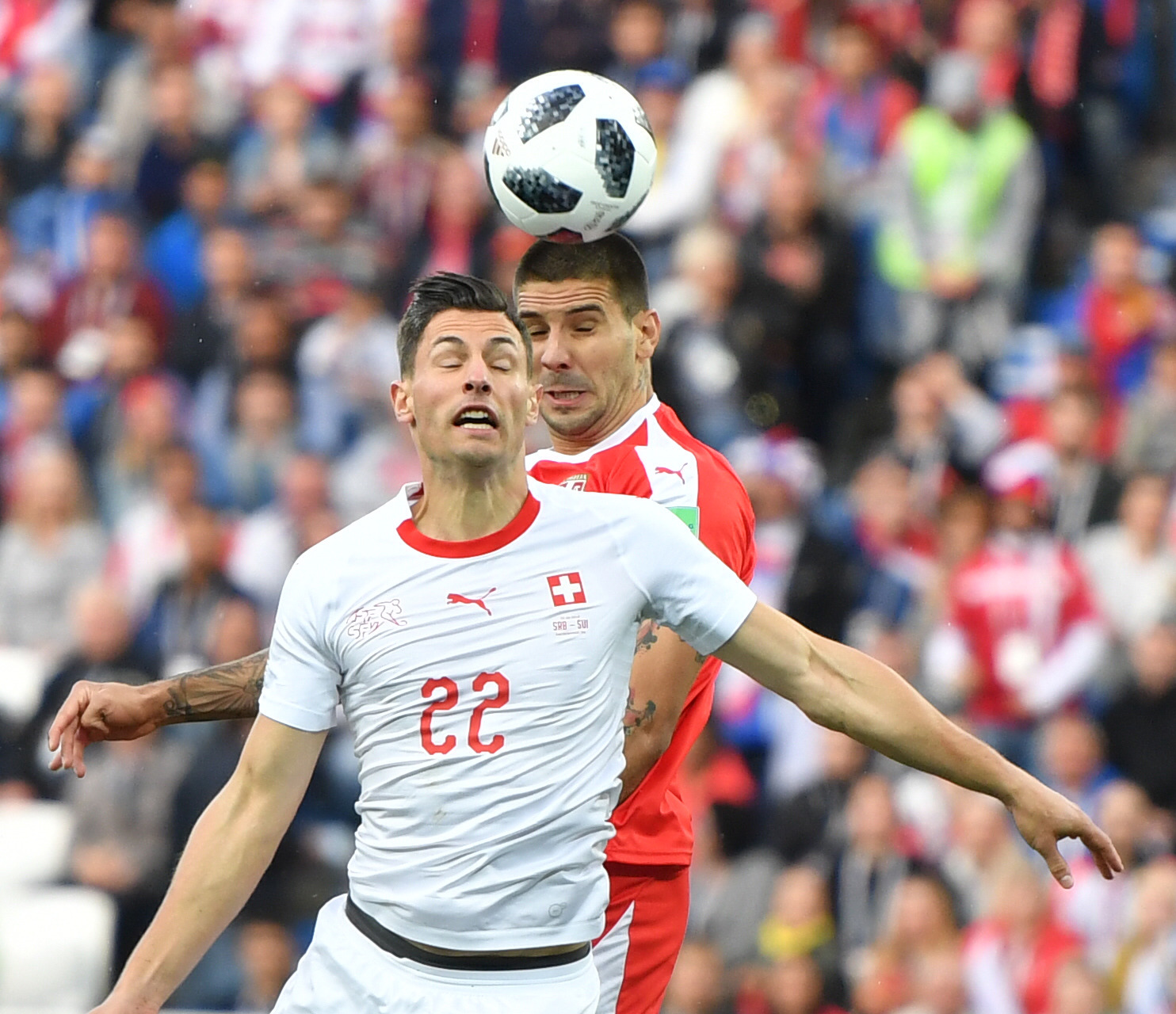 足球——e组:塞尔维亚队米特洛维奇进球(11)