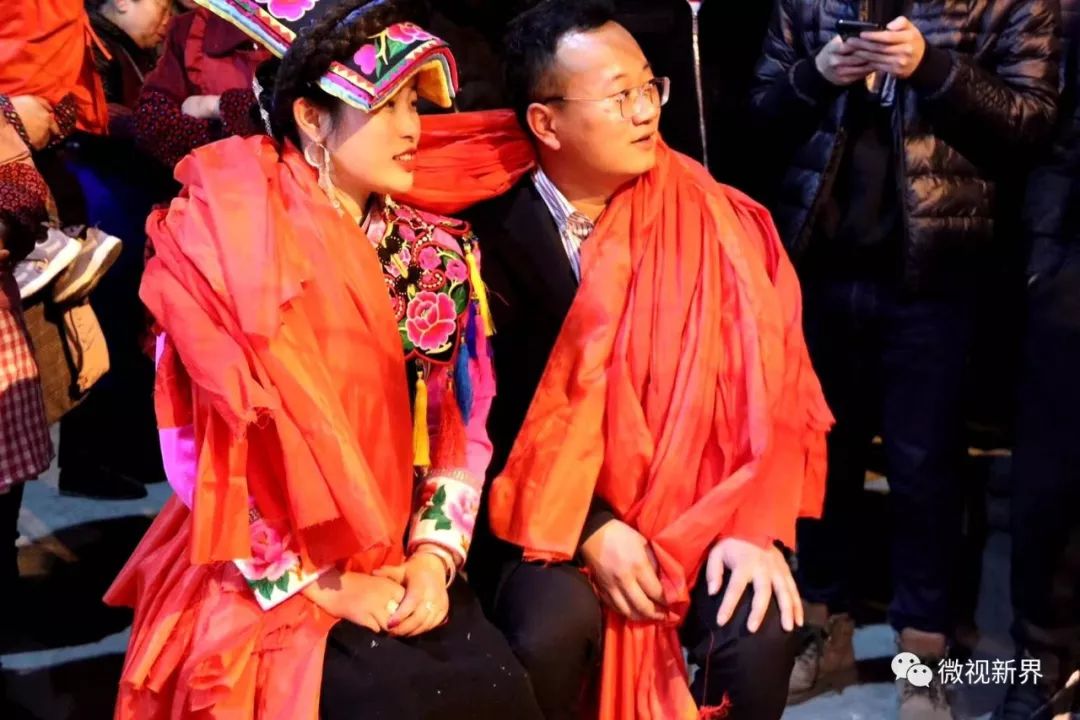 北川白什乡的这场羌族婚礼 有滋有味!