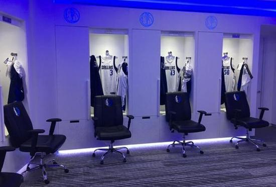 nba更衣室长啥样,马刺寒酸火箭炫酷,骑士这是詹姆斯定制的吧