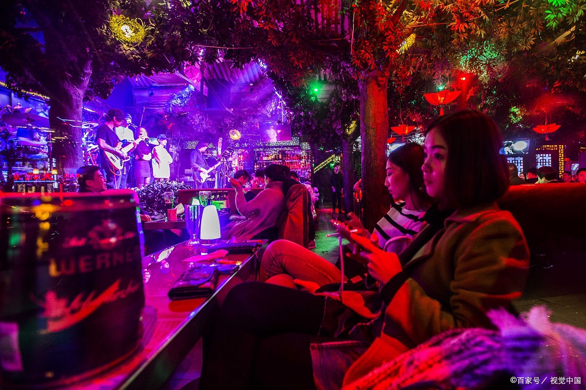 一,后海之旅 后海的酒吧里,一片灯红酒绿 二,南锣鼓巷 南锣古巷是