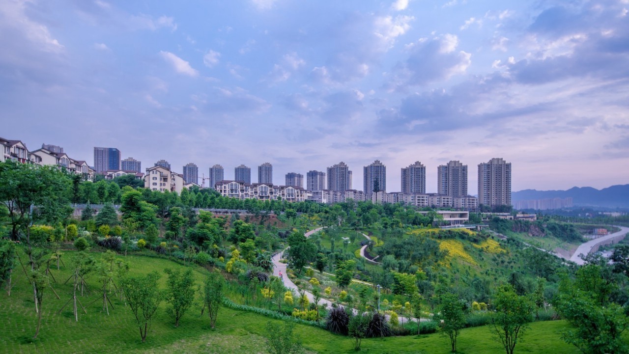 中央公园不仅是重庆主城市民节假日休闲游玩的好去处,也是渝北区开展