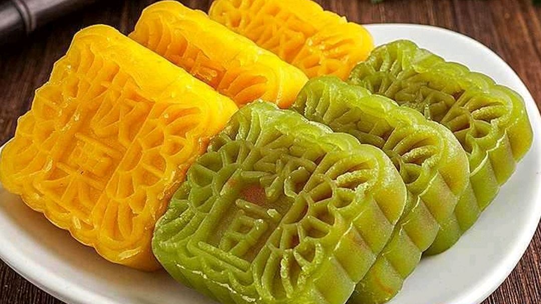 教你在家自制绿豆糕,步骤详细,真材实料,比买的味道更好