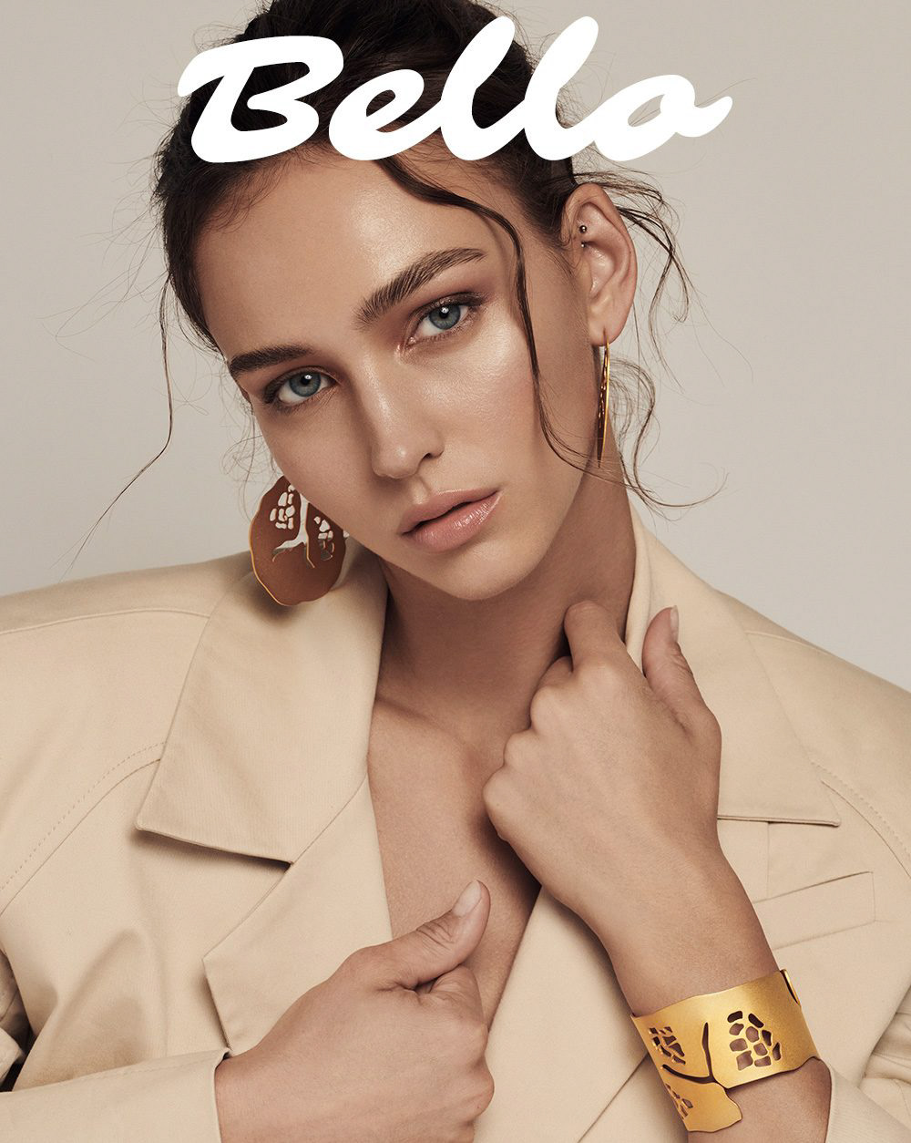 bello时尚杂志封面