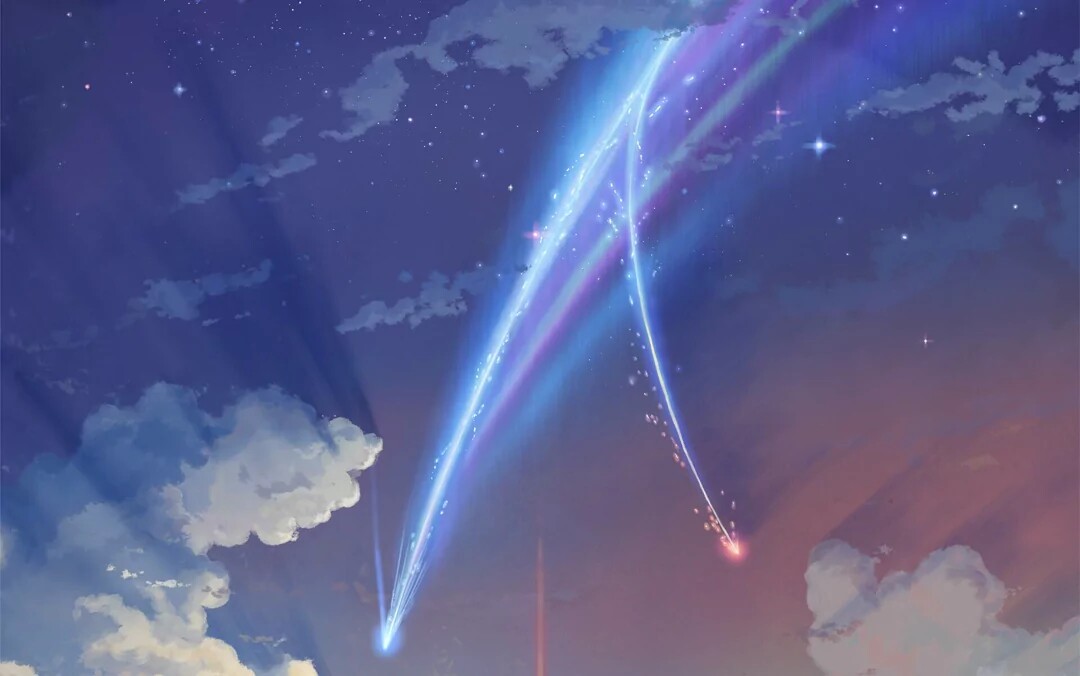 动漫星空壁纸:时光尚好,尽我所能爱我所爱,倾我所有给你未来