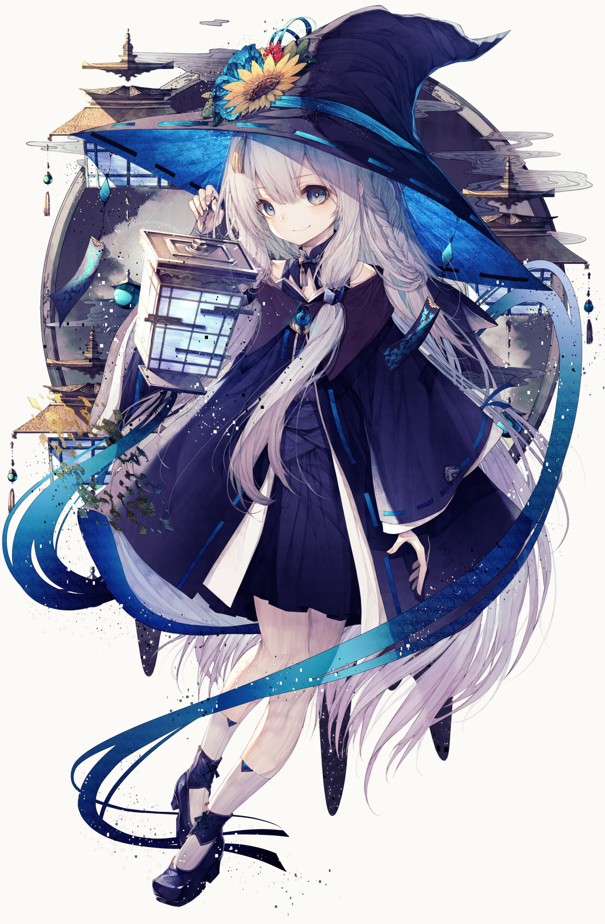 动漫人物魔女大集合!二次元动漫美图壁纸,精选p站大神们的插画