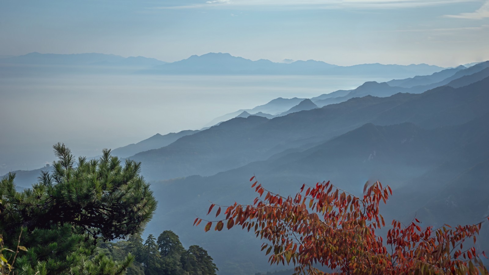 风光摄影:秦岭南五台