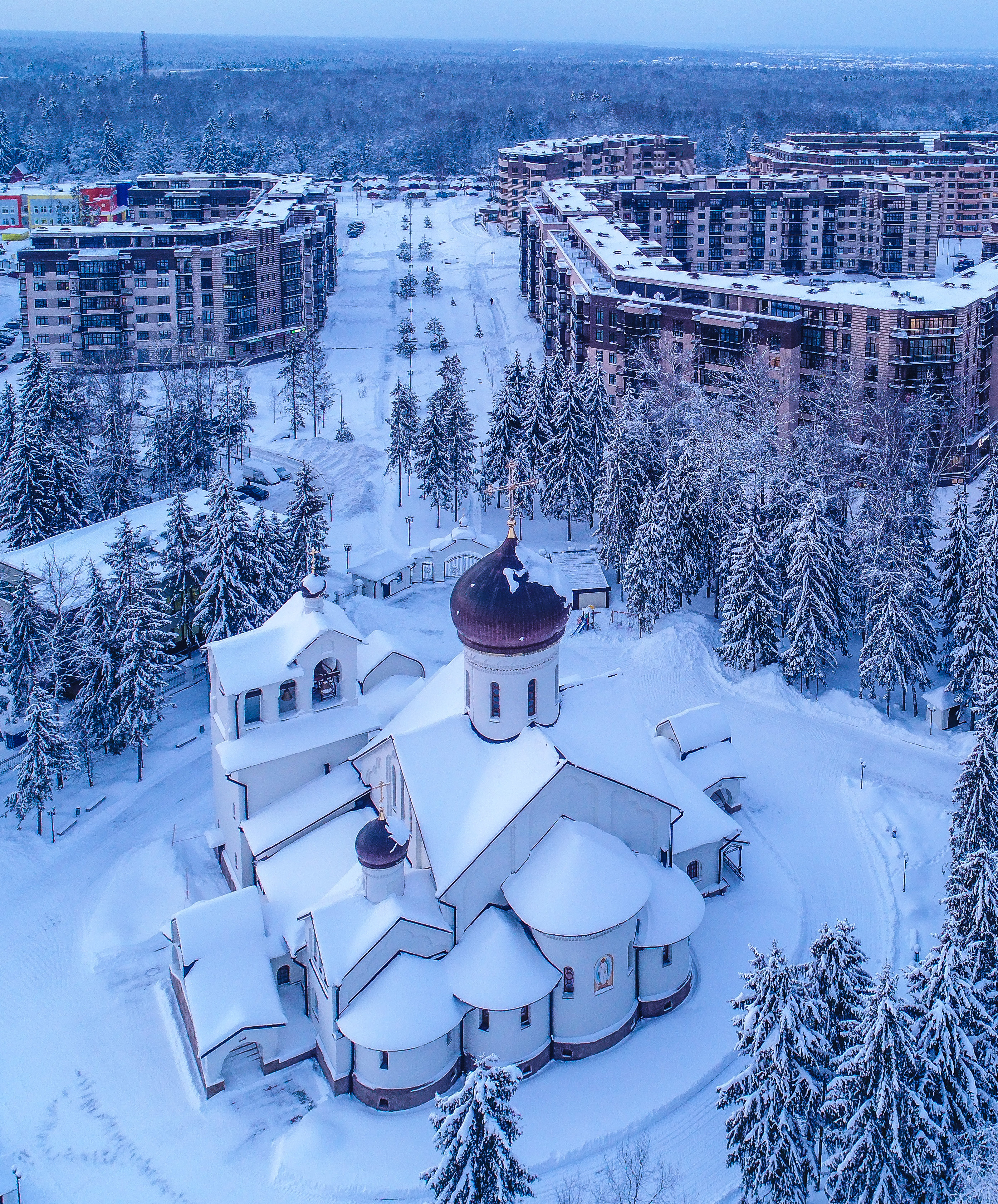 俄罗斯最美雪景图片