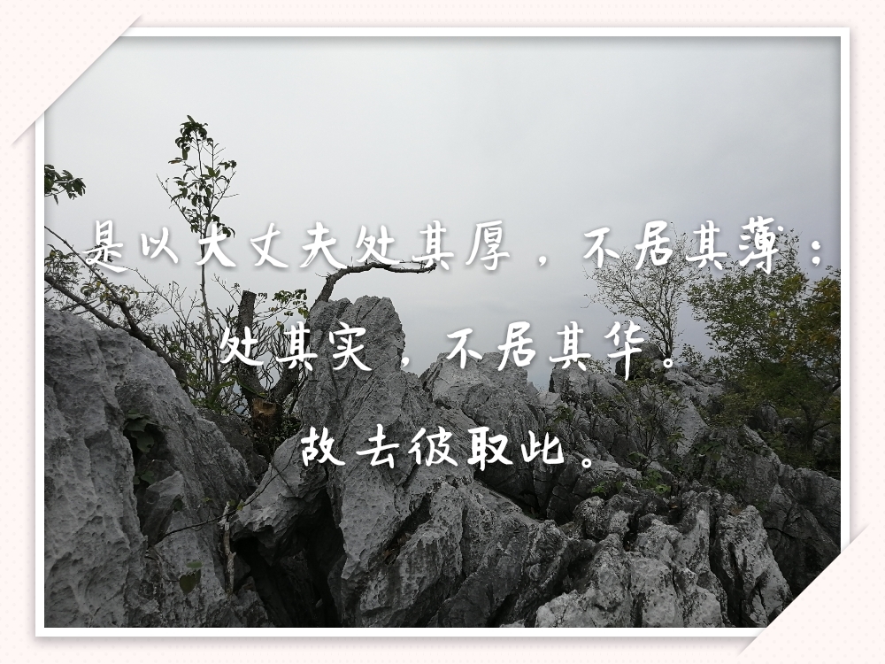 读《道德经》,悟人生智慧.
