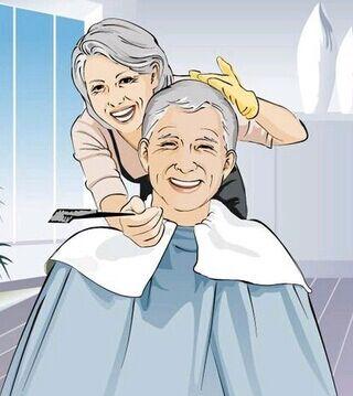 暖心!任丘80后发型师每月为老人免费理发半天