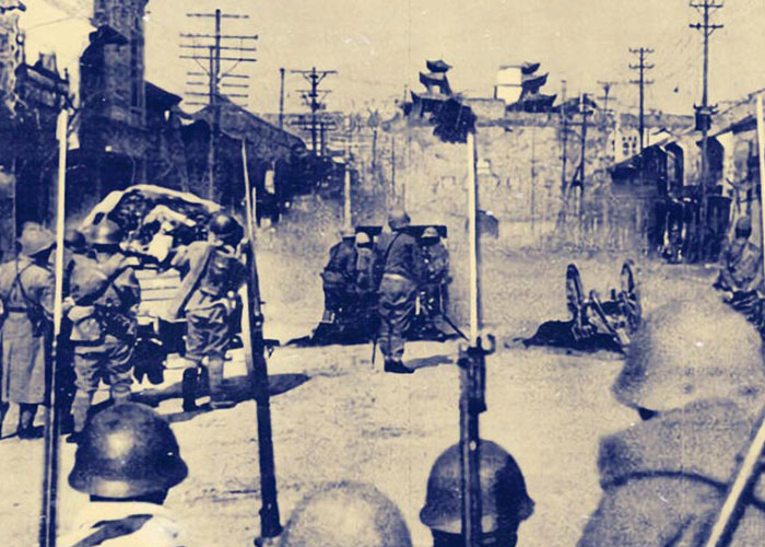 日军入侵南京照片图片