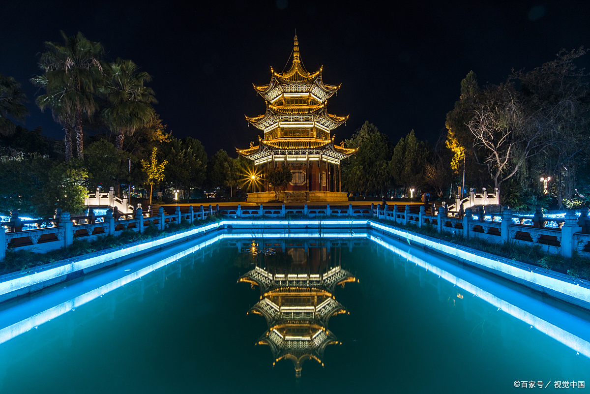 彩云之巅云南景,四季如春养生梦一杯普洱香气浓,洱海如镜海鸥梦