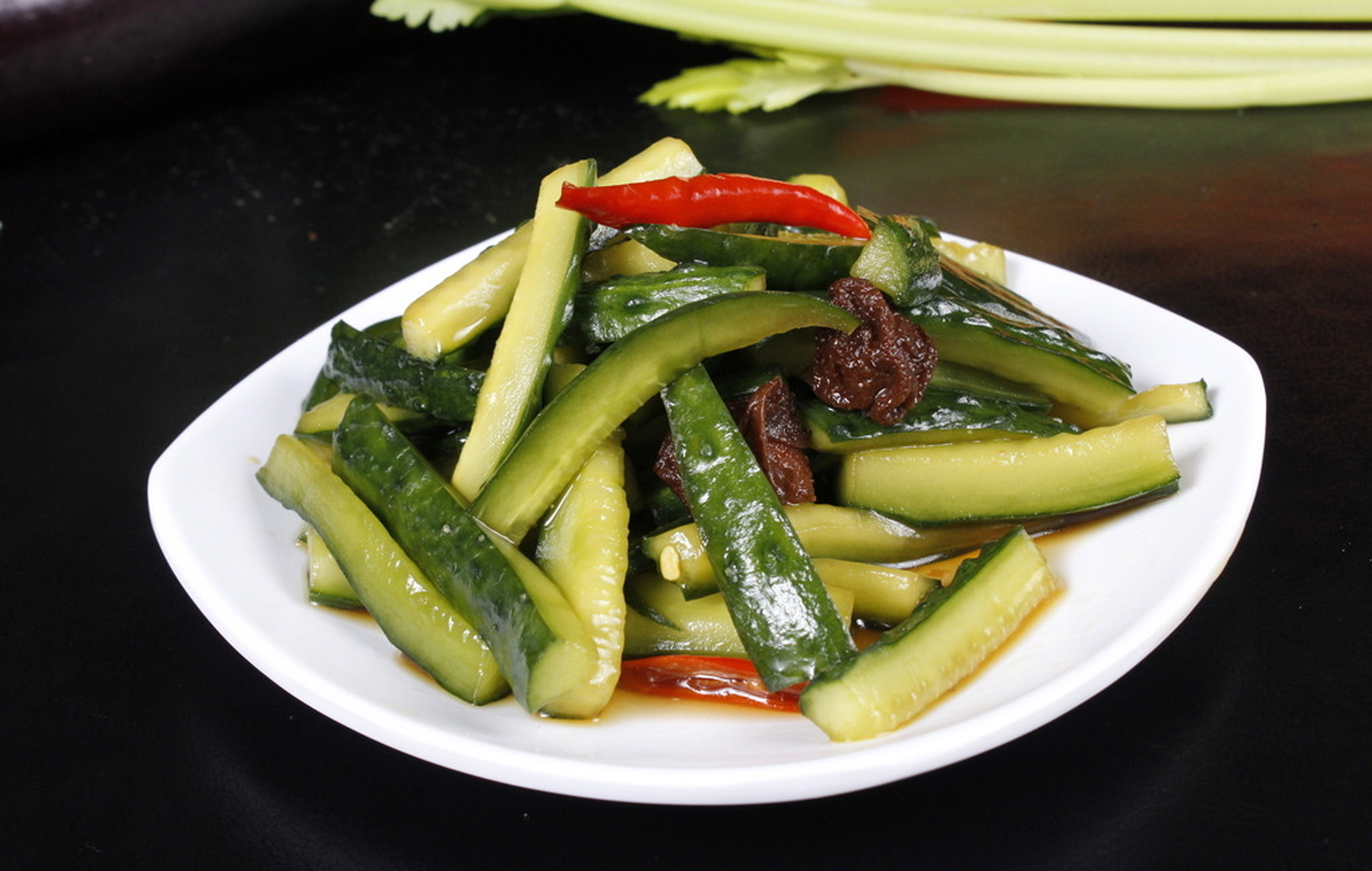 每日推荐六道美味炒菜:黄瓜