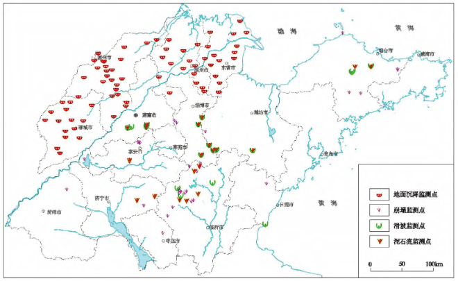 地矿科技|图说山东省地质灾害分布及监测现状