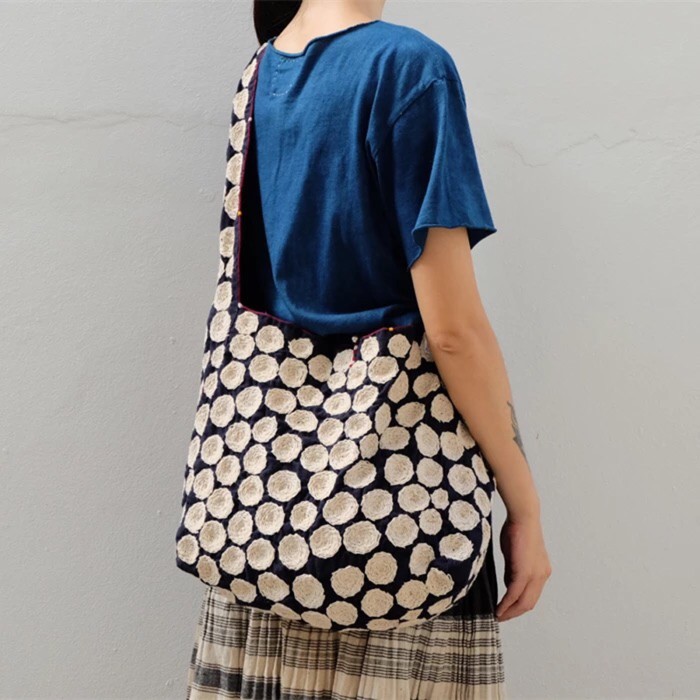 刺子绣4:漂亮的刺子绣服饰,刺绣针法很简单,配色很重要