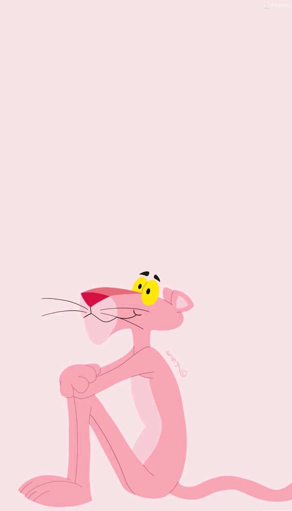 粉红豹锁屏壁纸!少女心必备!
